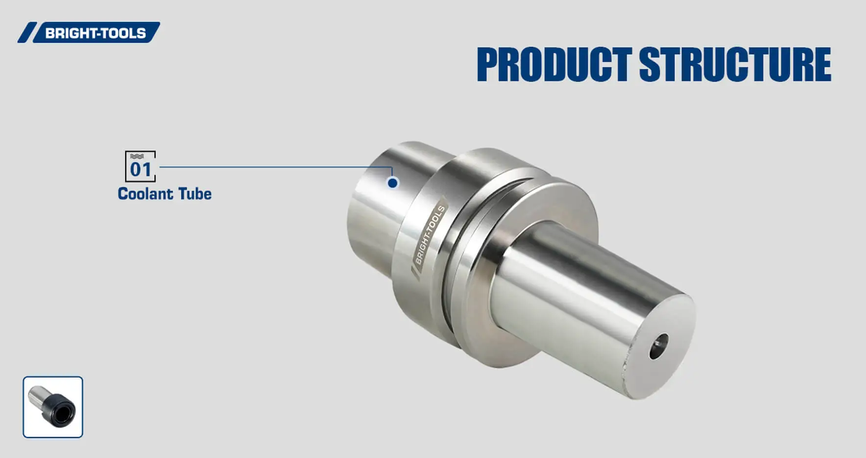 Product Structure Of Holder Tool Cnc