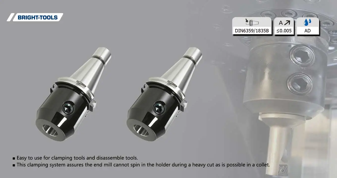 High Concentricity Of Cnc Tool Holders