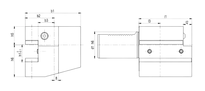 SPECIFICATION OF AXIAL HOLDER FORM C2 LEFT