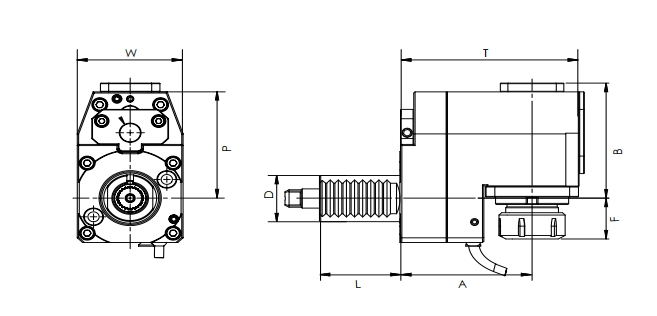 SPECIFICATION OF VDI RADIAL DRIVEN HEAD,OFFSET, DIN 1809