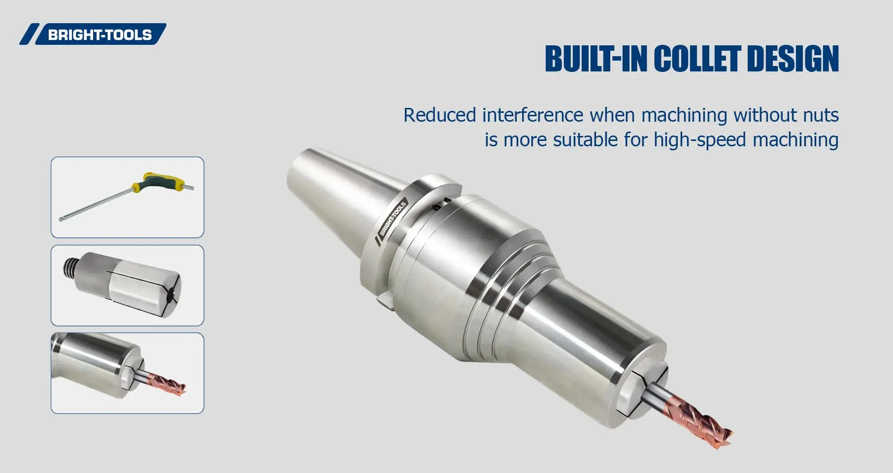 Built-IN Collet Design Of Bt Holder