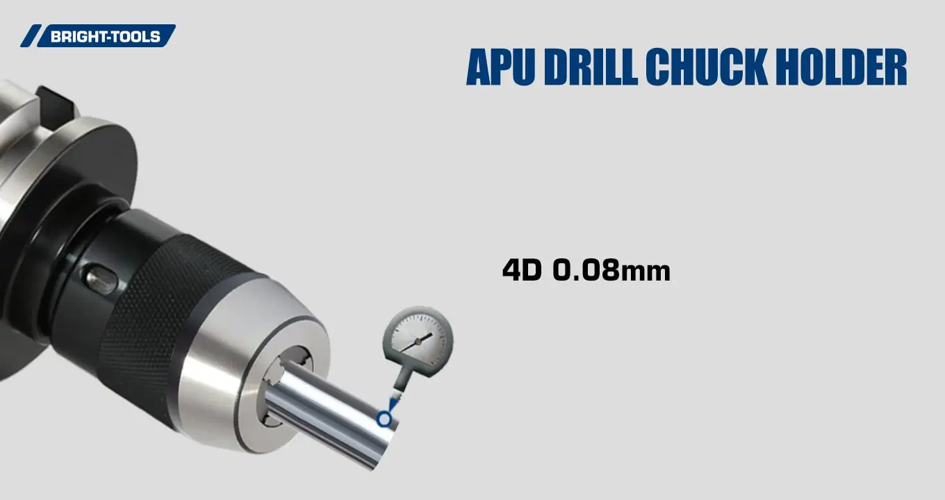 Apu Drill Chuck Holder Of Bt Tool Holder