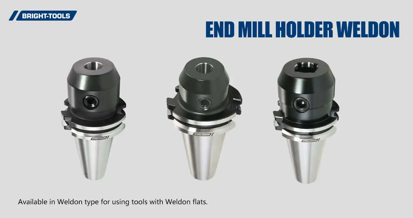 End Mill Holder Weldon Of Sk Tool Holders