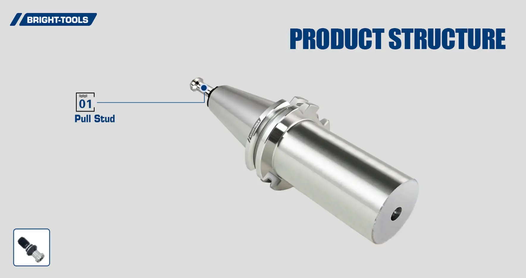 Product Structure Of Tool Holder Sk40