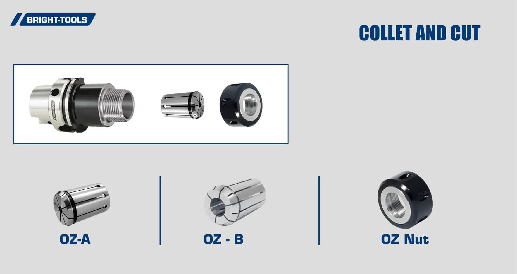 Collet And Cut Of Hsk Toolholder