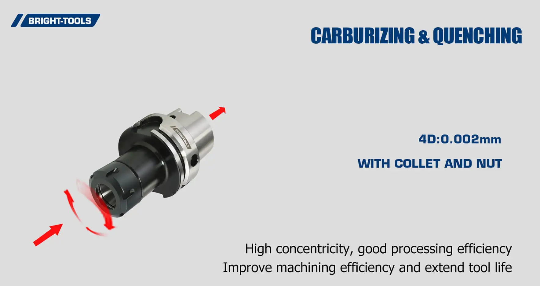 Carburizing & Quenching Of Holder Hsk