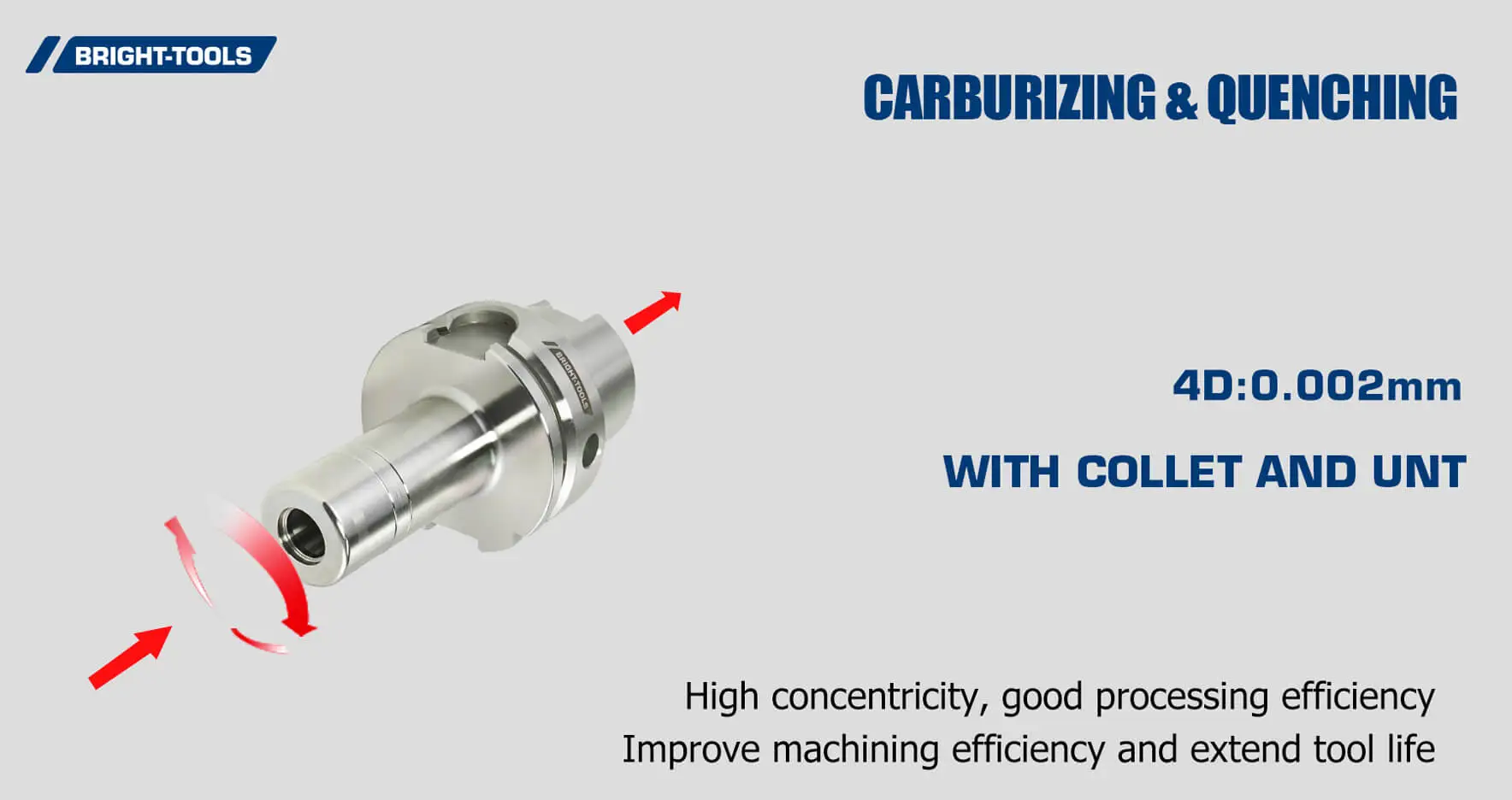 Carburizing & Quenching Of Hsk Tool Holder Design