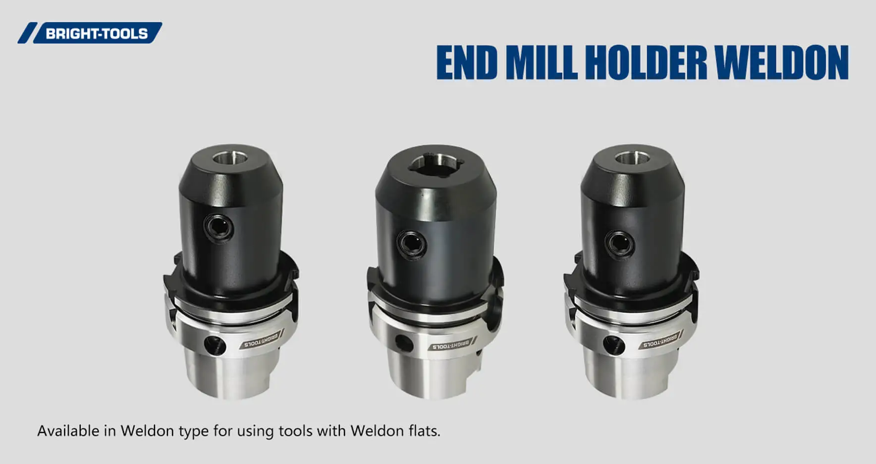 End Mill Holder Weldon Of Hsk Holder