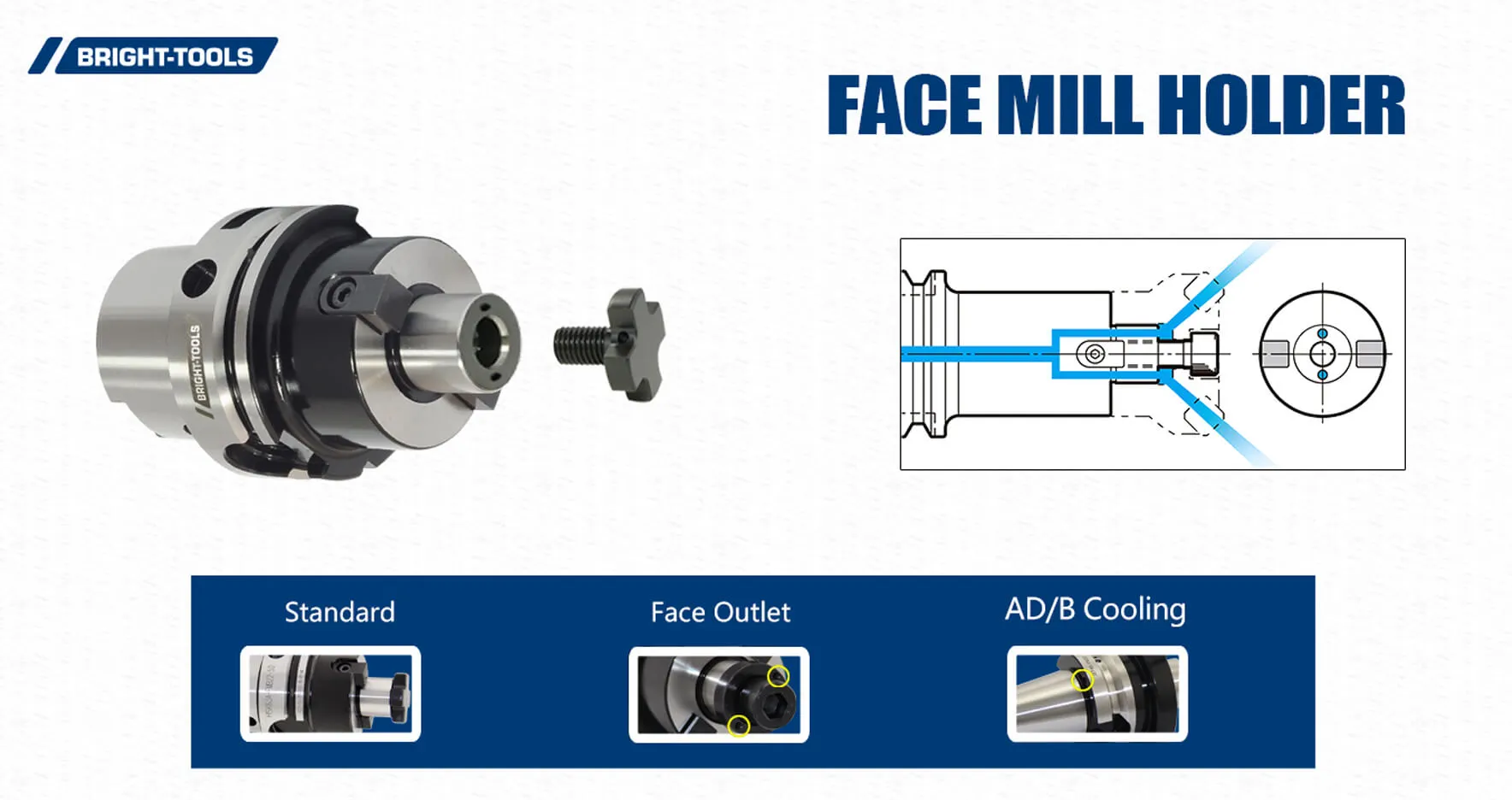 Face Mill Holder Of DIN 69893 Face Mill Holder Inch