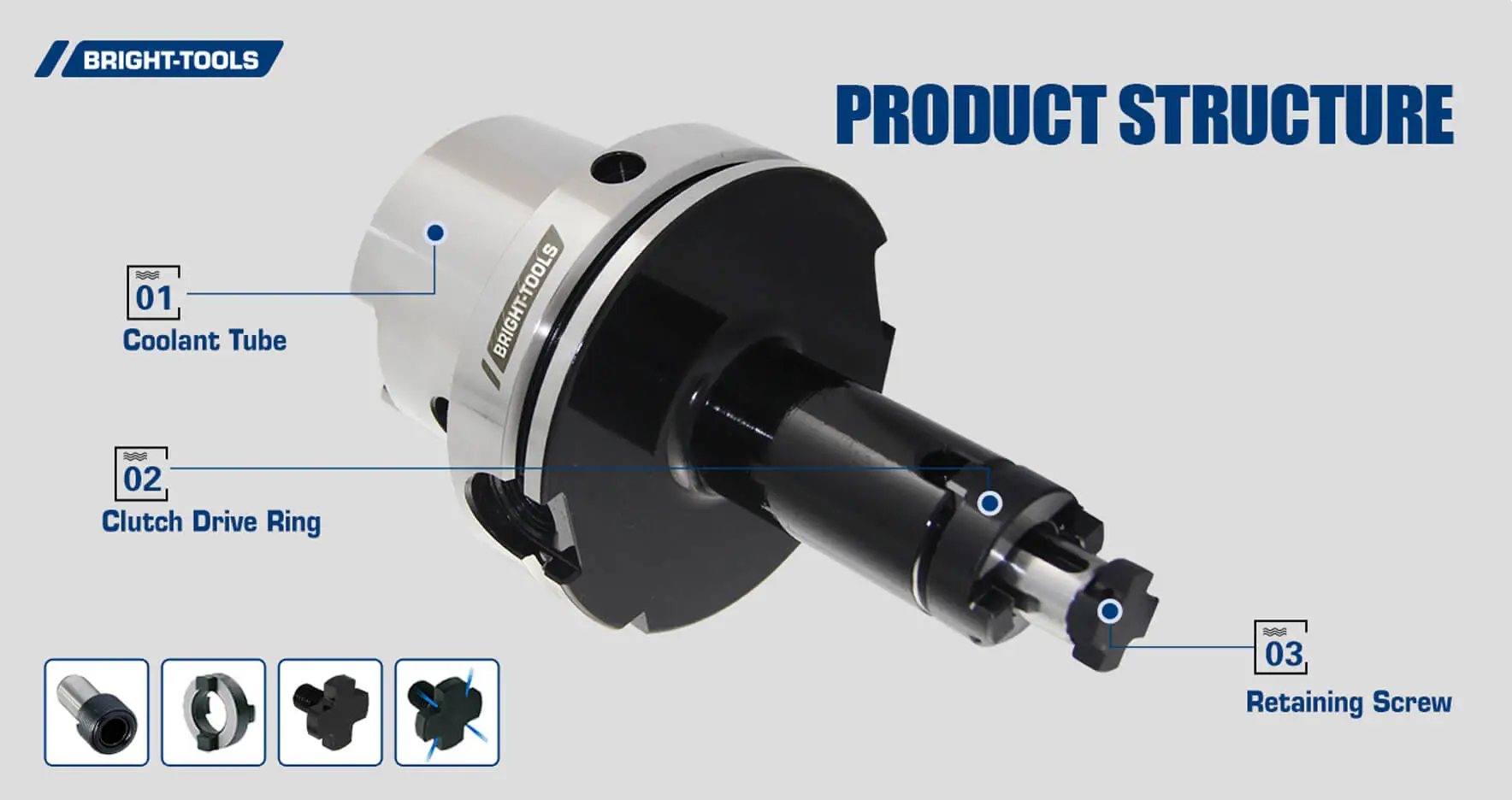 Product Structure Of Hsk Tool Holder Types