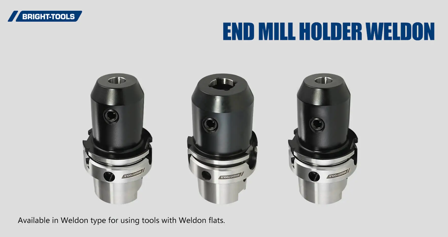 End Mill Holder Weldon Of Hsk Tool Holder Types