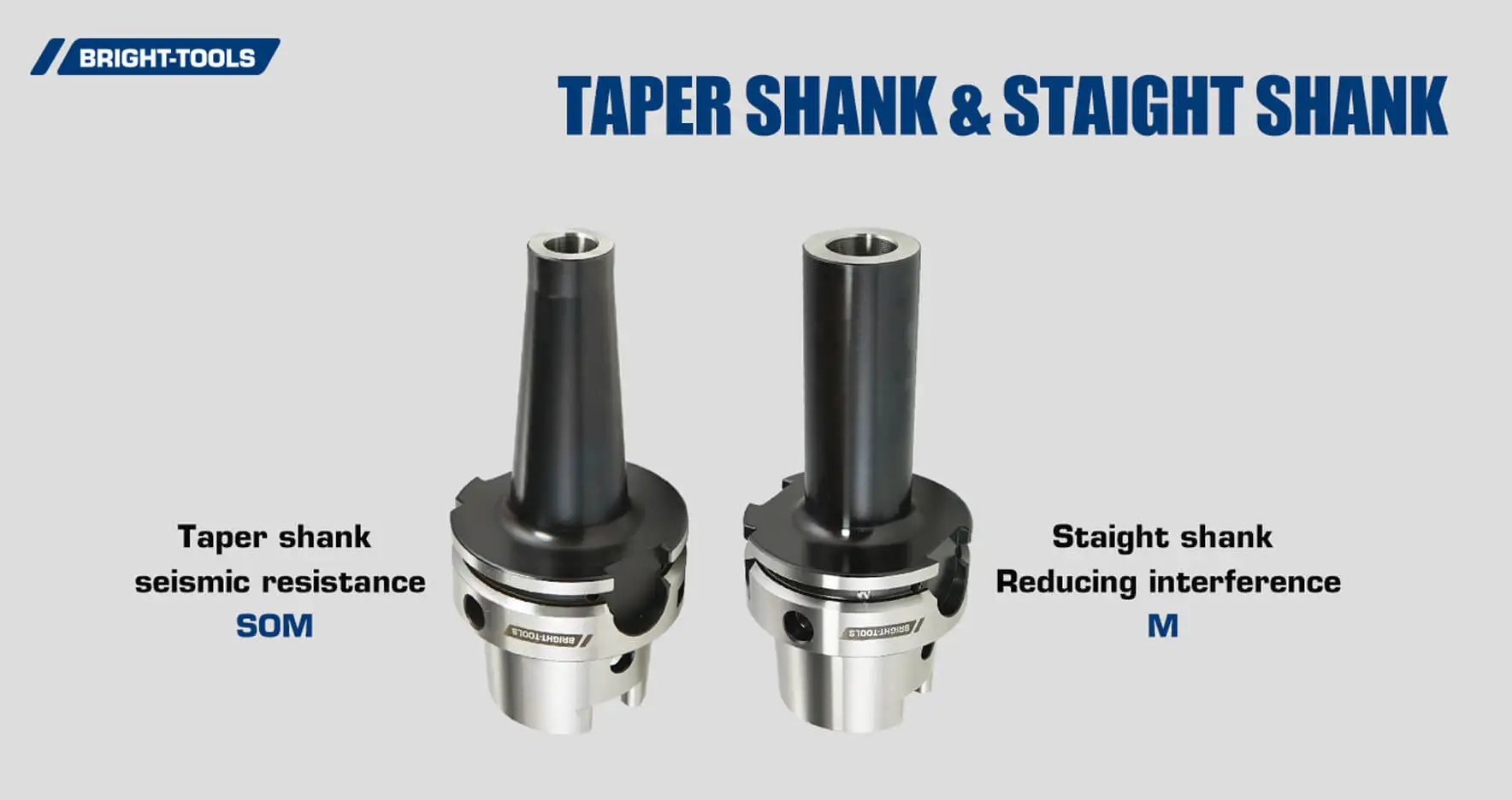 Taper Shank & Staight Shank Of Hsk Tool Holder Design