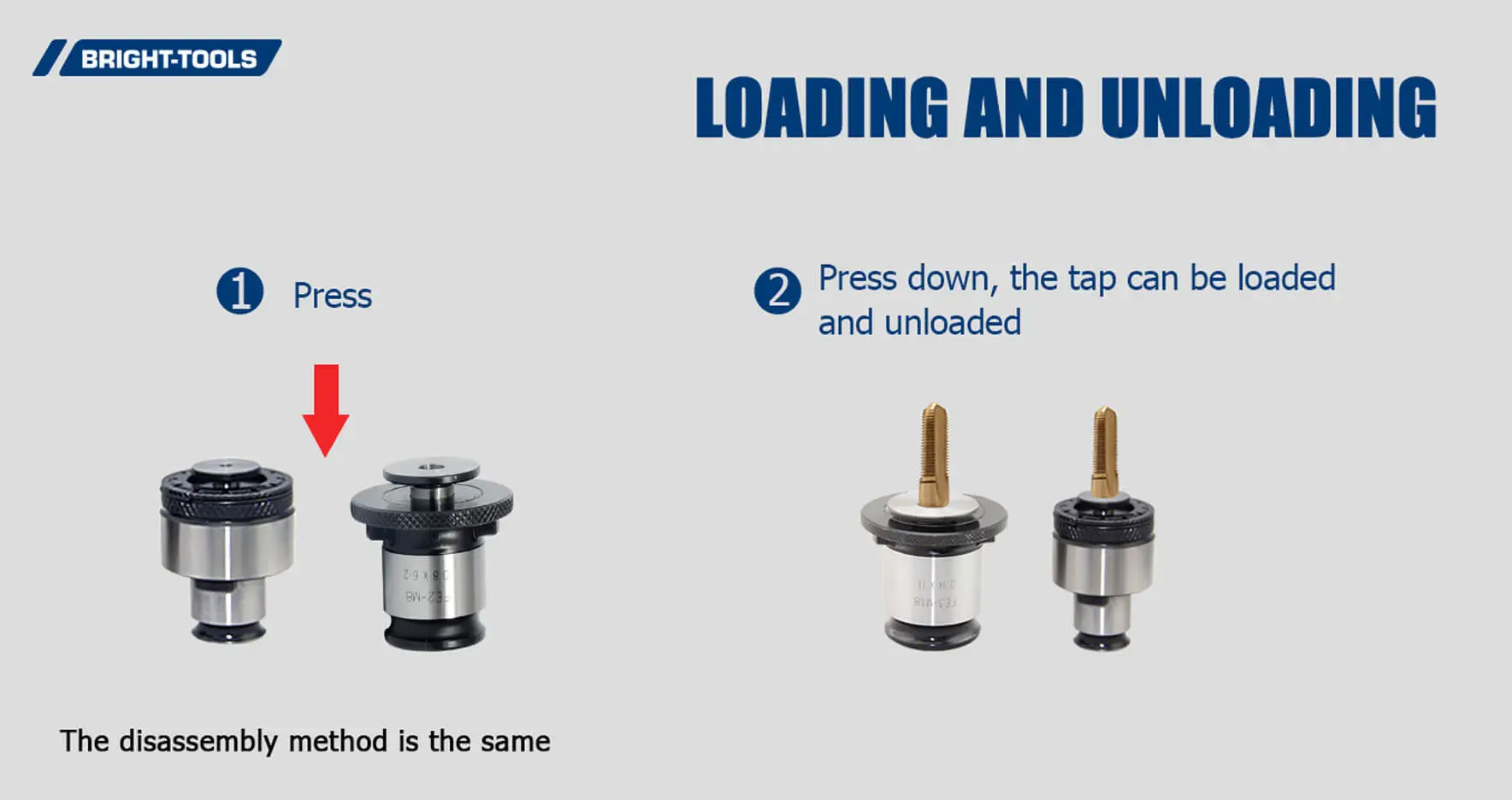 Loading And Unloading Of Hsk Toolholder