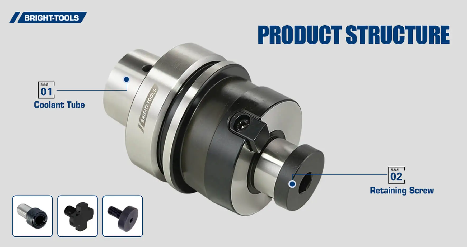 Product Structure Of Hsk E50 Tool Holder