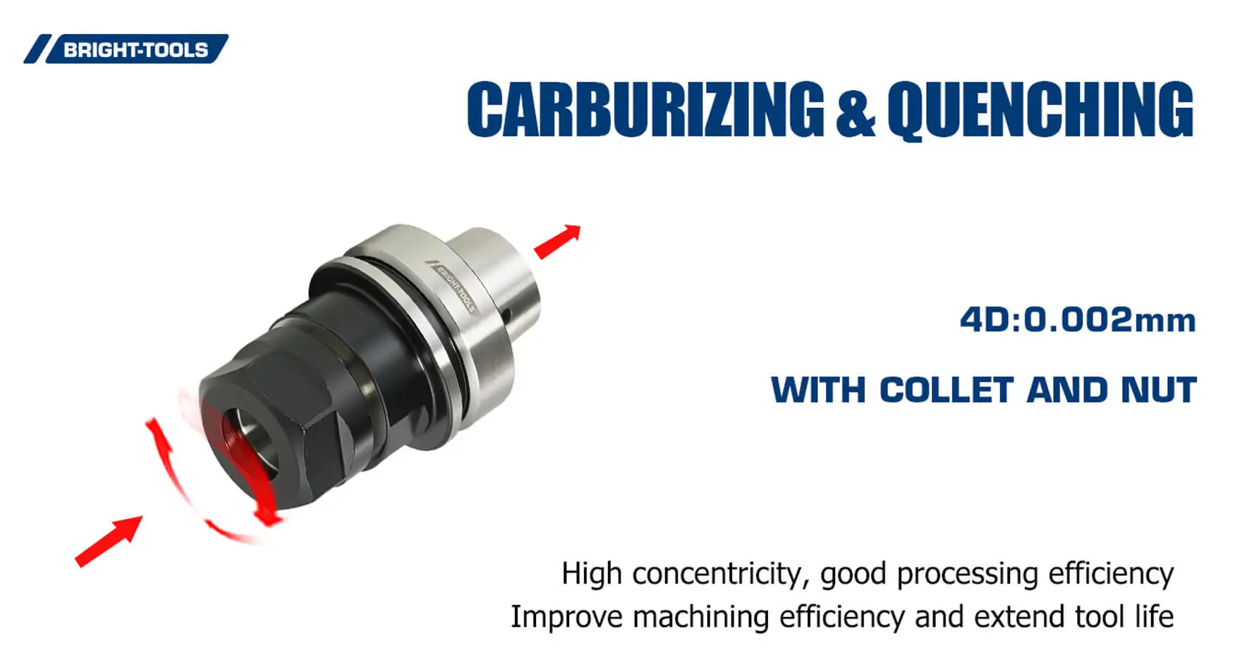 Carburizing & Quenching Of Hsk E32 Tool Holder
