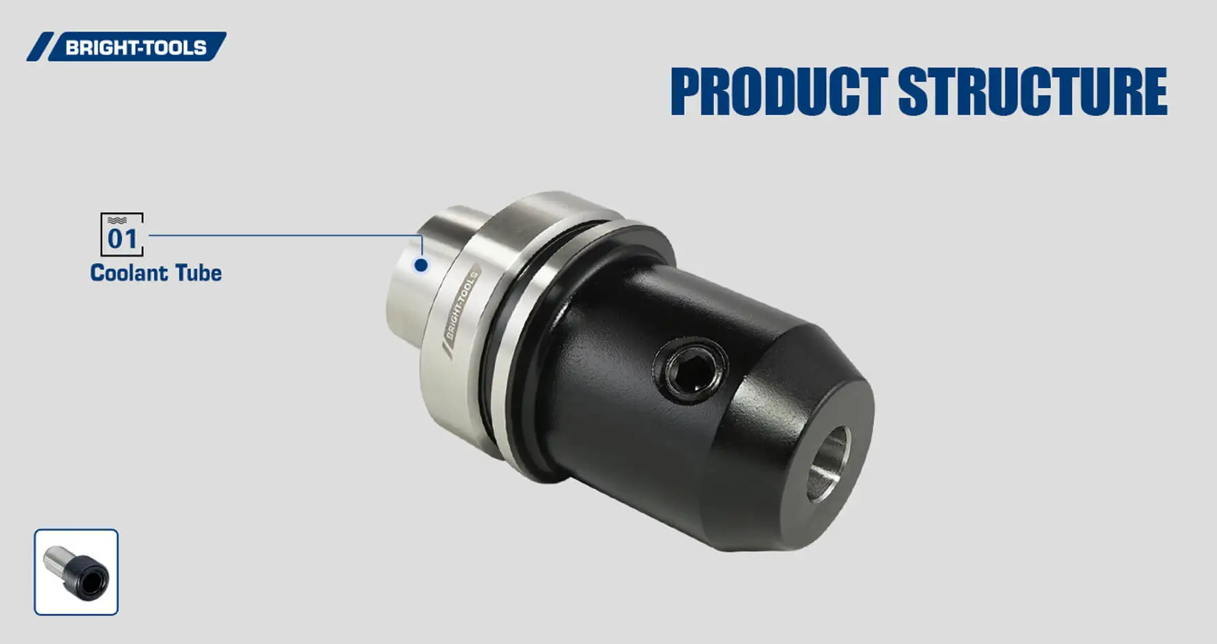 Product Structure Of Holder Tool Cnc