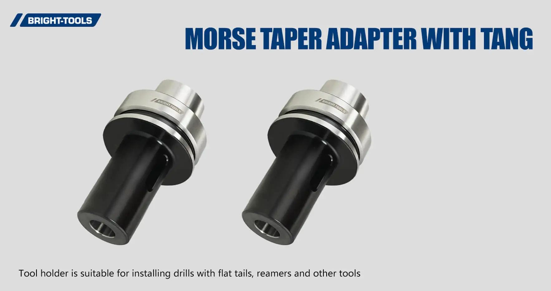 Morse Taper Adapter with Tang Of Cnc Tool Holder Forks