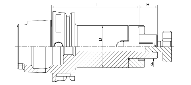 SPECIFICATION OF DIN 69893 COMBI SHELL MILL HOLDER