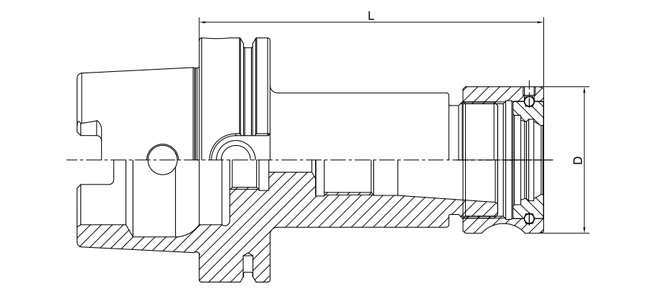 SPECIFICATION OF DIN 69893 TG COLLET CHUCK