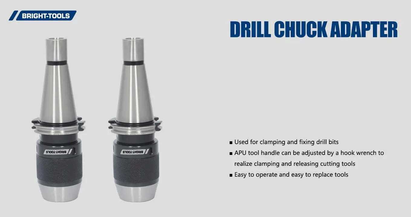Drill Chuck Adapter Of Cnc Tool Holder Types