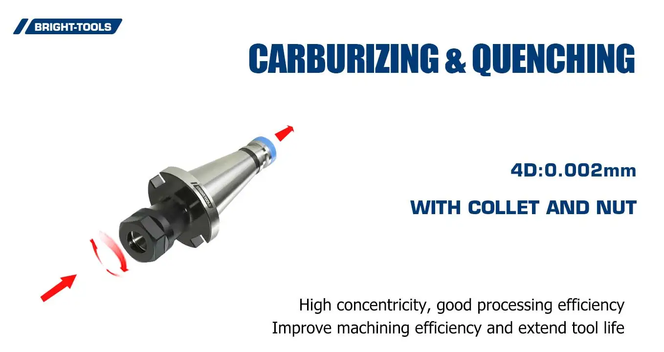 Carburizing & Quenching Of Nt 40 Tool Holder