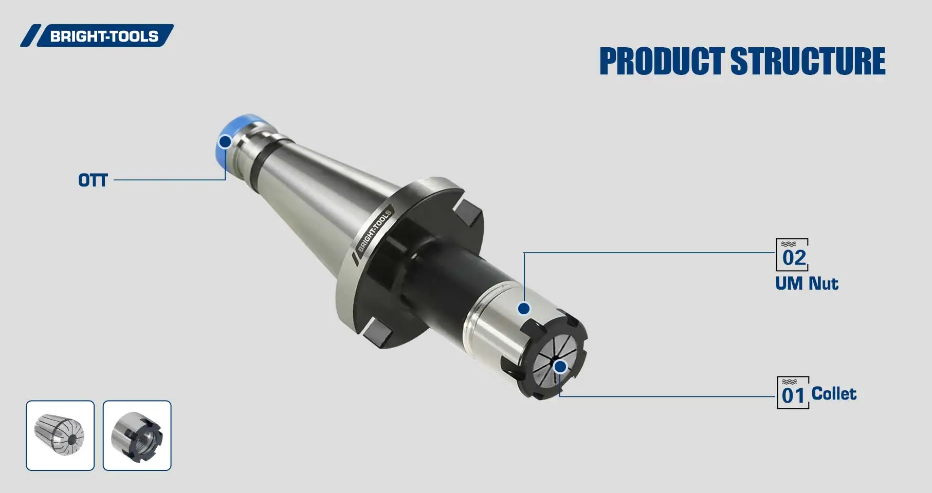 Product Structure Of Cnc Tool Holder