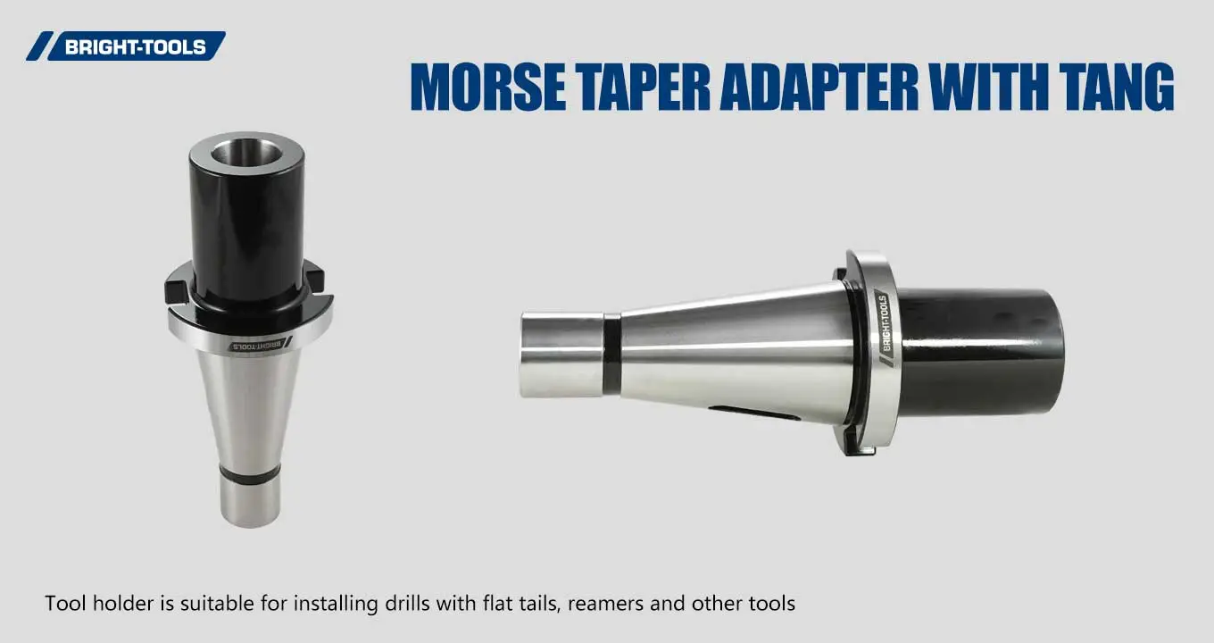 Morse Taper Adapter with Tang Of Din 2080
