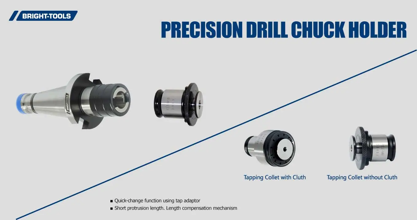 Precision Drill Chuck Holder Of Nt 40 Tool Holder
