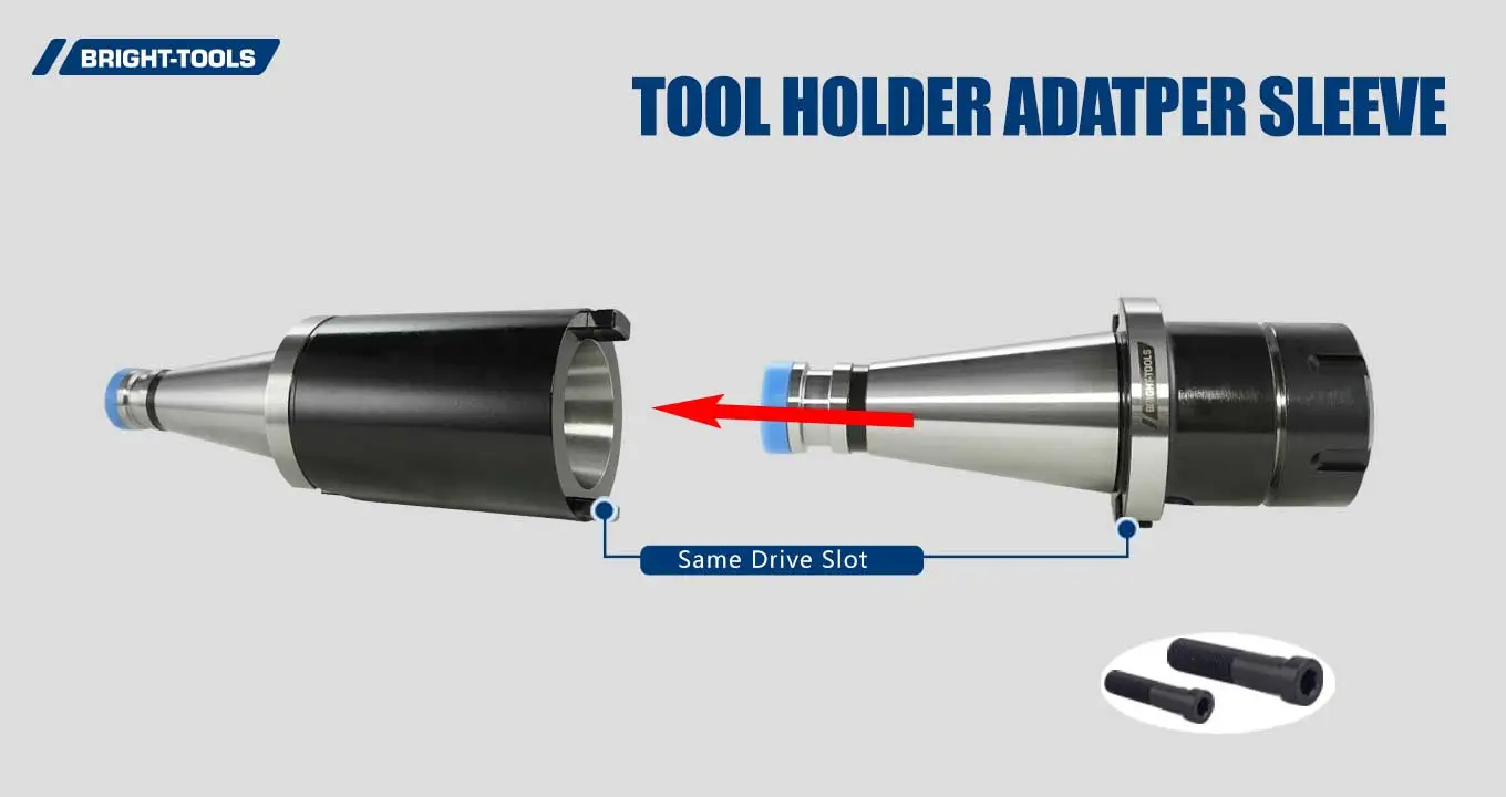 Tool Holder Adatper Sleeve Of Nt 40 Tool Holder