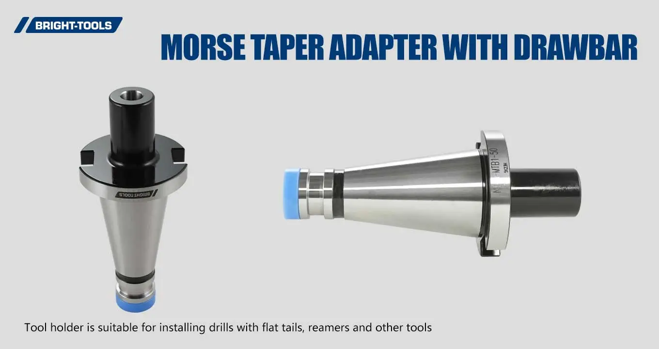 Morse Taper Adapter with Drawbar Of Din 2080