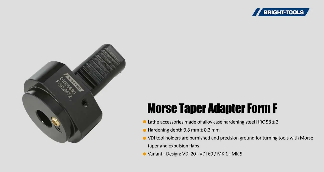 Morse Taper Adapter Form F Of Mt Live Tooling