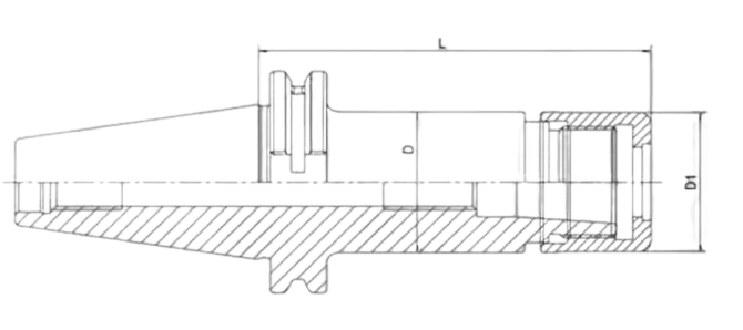 SPECIFICATION OF DIN 69871 SKS COLLET CHUCK