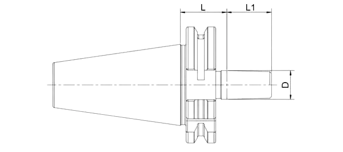 SPECIFICATION OF DIN 69871 DRILL CHUCK ADAPTER