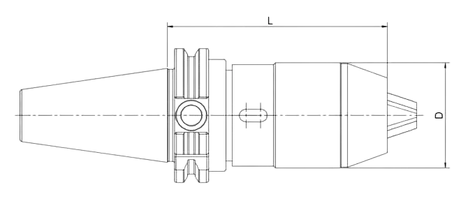 SPECIFICATION OF DIN 69871 APU DRILL CHUCK HOLDER