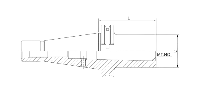 SPECIFICATION OF GOST 25827-93 MORSE TAPER ADAPTER WITH DRAWBAR