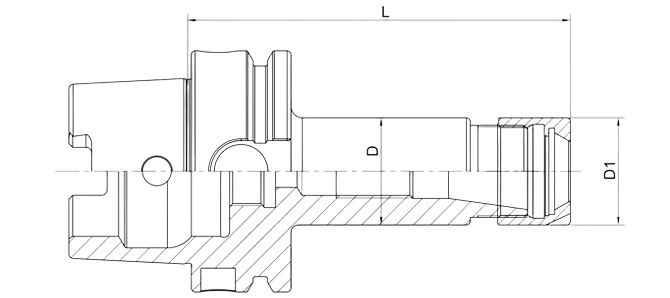 SPECIFICATION OF DIN 69893 ER COLLET CHUCK WITH MINI NUT