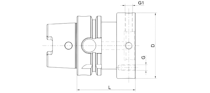 SPECIFICATION OF DIN 69893 RUNOUT ADJUSTABLE FLANGE ADAPTER