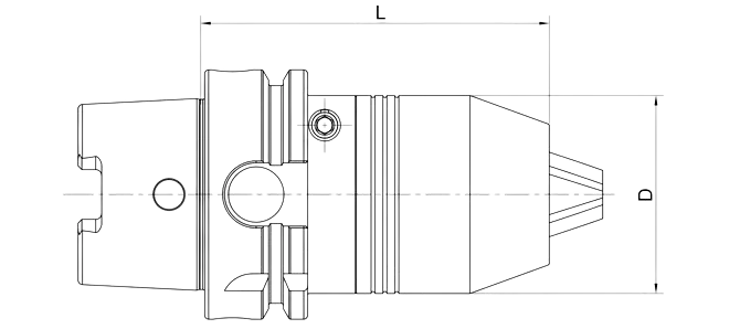 SPECIFICATION OF DIN 69893 PRECISION DRILL CHUCK HOLDER