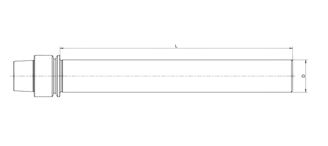 SPECIFICATION OF DIN 69893 (ISO 12164) HSK-E TEST ARBOR