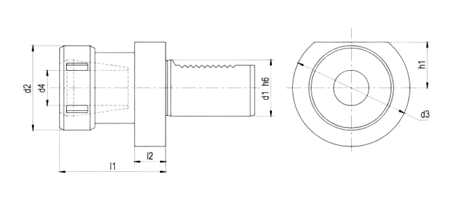 SPECIFICATION OF OZ COLLET CHUCK FORM E3