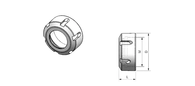 SPECIFICATION OF ER Sealed Nut