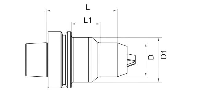 Din 69893 Collet Chuck Holder