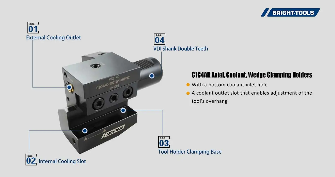 High Concentricity of Vdi Tool