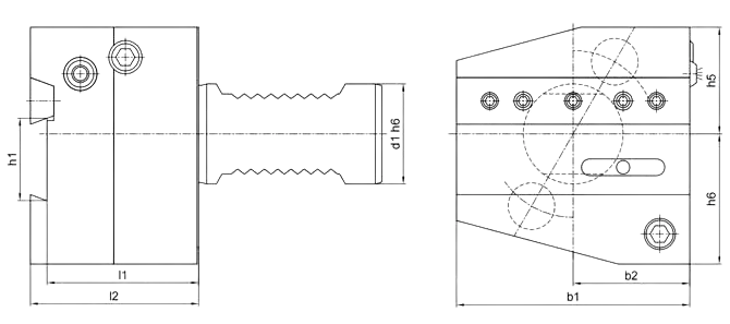 SPECIFICATION OF ARALU CUTING OFF TOOL HOLDERS, COOLANT