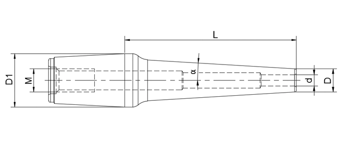 SPECIFICATION OF SHRINK CHUCK EXTENSION