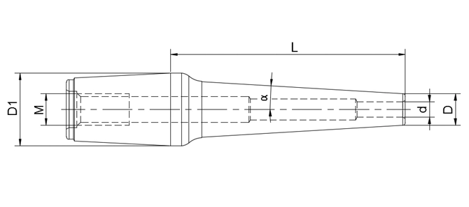 SPECIFICATION OF SHRINK CHUCK EXTENSION SLIM