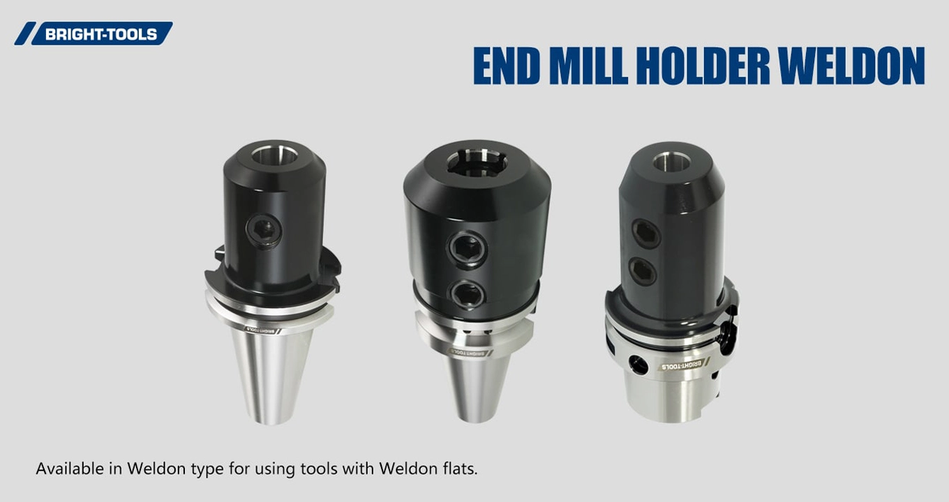 End Mill Holder Weldon of Bt Collet