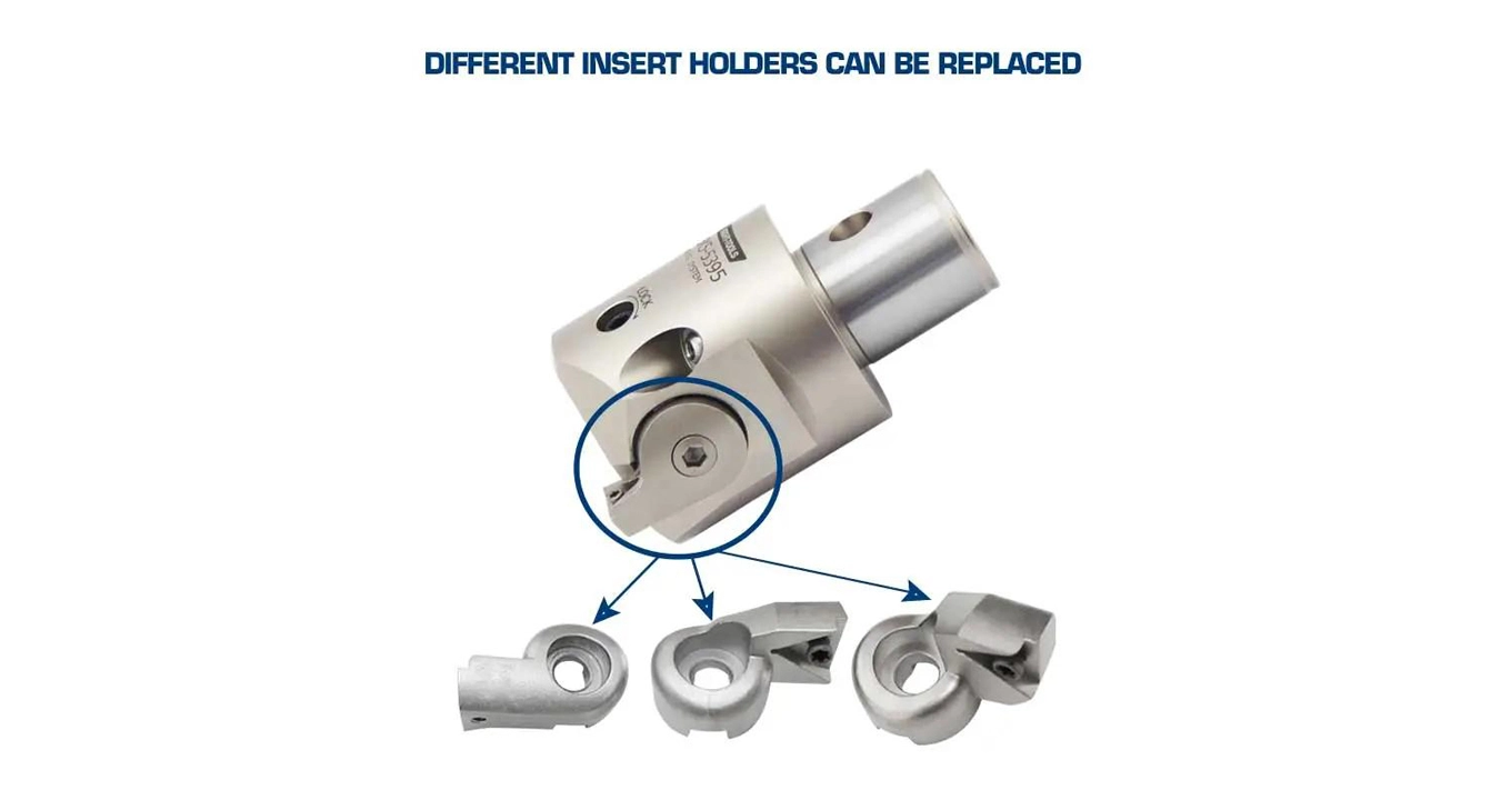 Different Insert Holders Can Be Replaced Of Bar Turning Tool