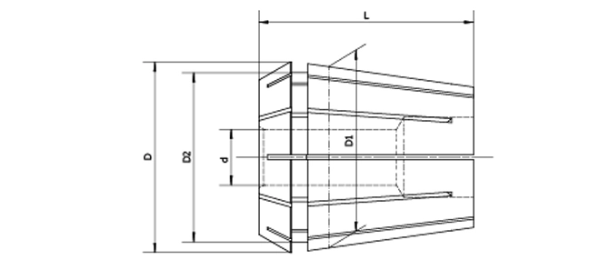 SPECIFICATION OF ER COLLET