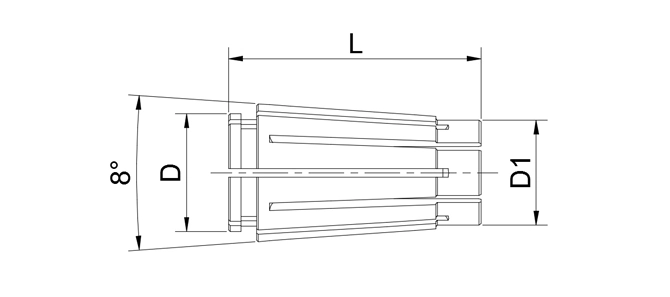 SPECIFICATION OF SKS COLLET